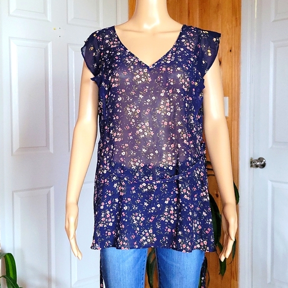 Motherhood Maternity Floral Print Blouse - Picture 6 of 6